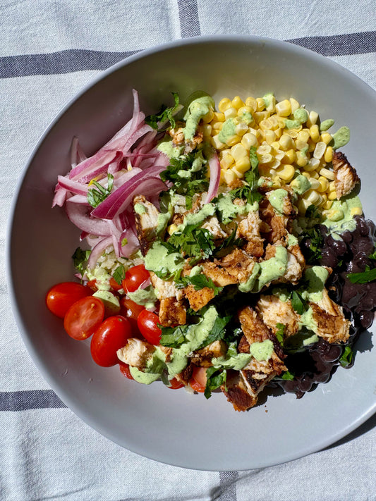 Mexican Chicken & Veggie Bowl (GF, DF)