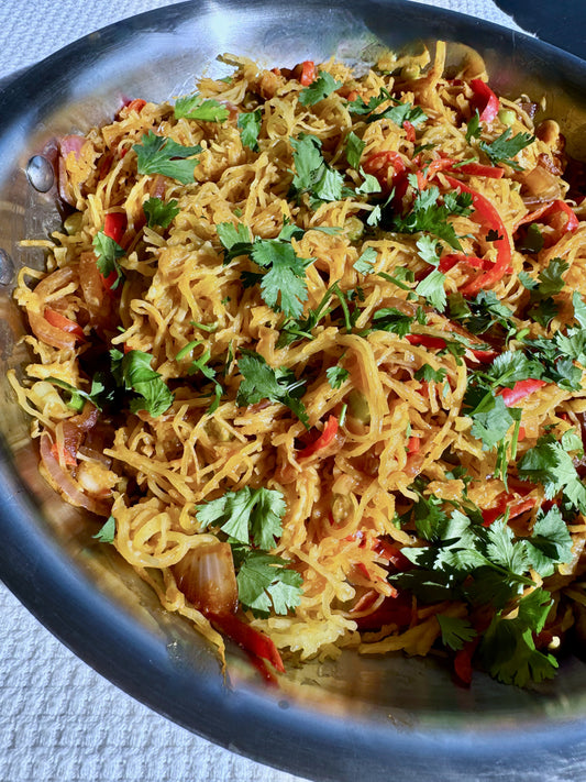 Spaghetti Squash Pad Thai (GF, DF)