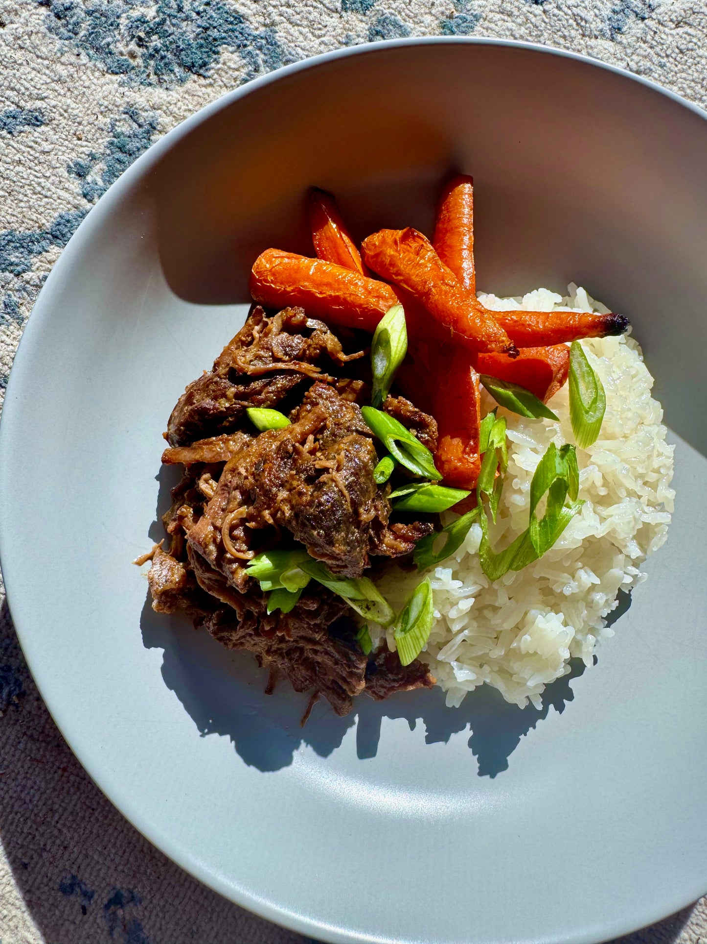 Korean Chuck Roast with Caramelized Carrots (GF,DF)
