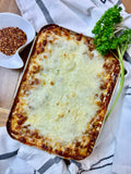 Grass-fed Beef Bolognese Lasagna (GF)