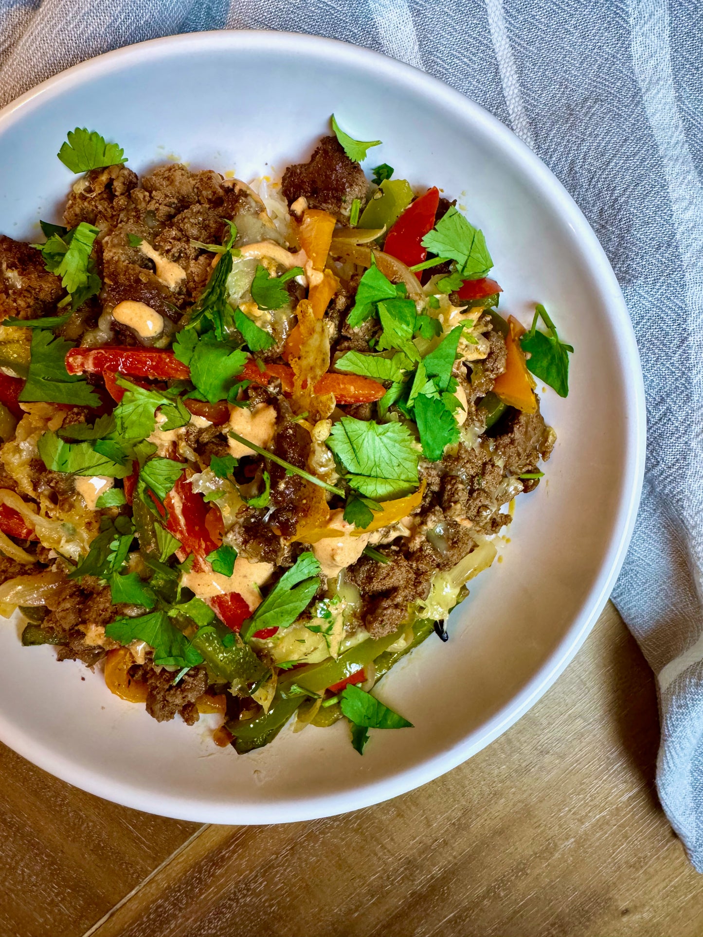 Philly Cheese Steak Bowl (GF)